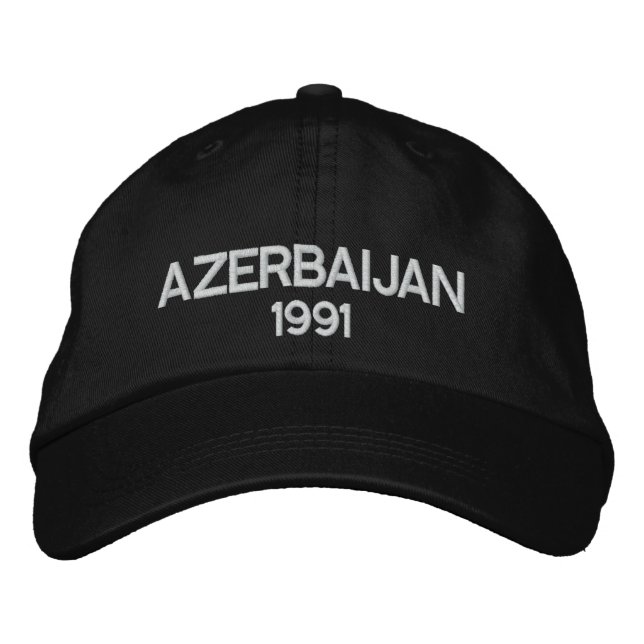 Azerbaiyán Gorra bordado en 1991 (Anverso)