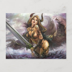 Azmodues Angels oscuros "Aldornia", postal