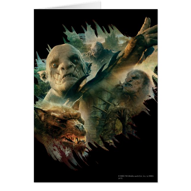 Azog, Narzug y Bolg Graphic (Frente)