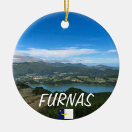 Azores: Ornamento Personalizado de Navidades Furna