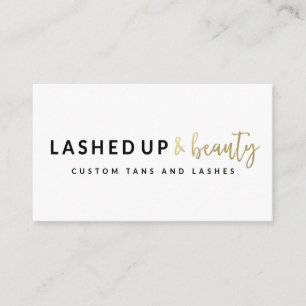 Azotado para arriba y tarjetas de visita de la