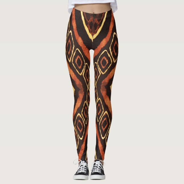 Aztec Batik Leggings (Anverso)