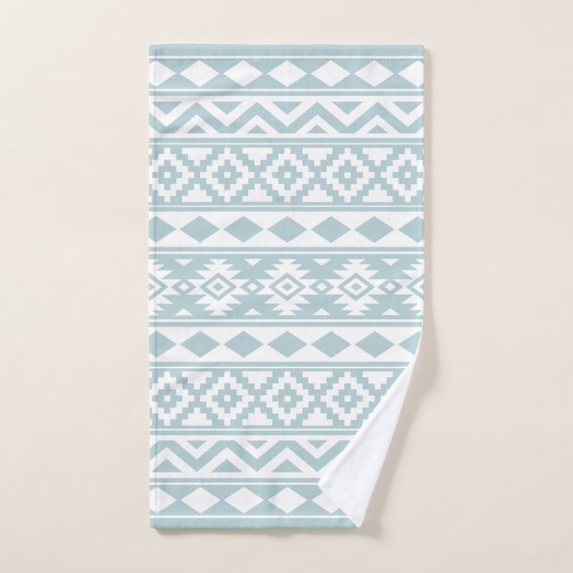 Aztec Essence Ptn IIIb Huevo pato Azul y Blanco (Toalla de mano)