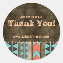 Aztec Gracias Pegatina