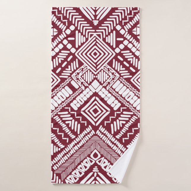 Aztec seamless pattern (Toalla de baño)