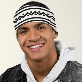 Azteca Blanco Y Negro