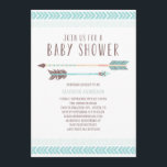 Azteca | Invitación de Baby Shower<br><div class="desc">©Fine & Dandy Paperie</div>