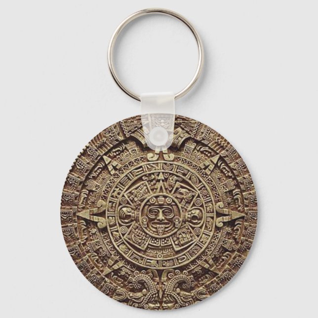 azteca keychain llavero azteca (Anverso)
