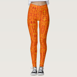 Aztek Naranja leggings
