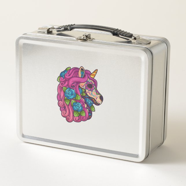 Azúcar de Unicornio Calavera México Calavera Día d (Anverso)