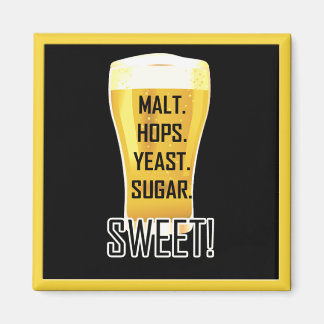 Azúcar de vidrio de Cerveza Imán divertido