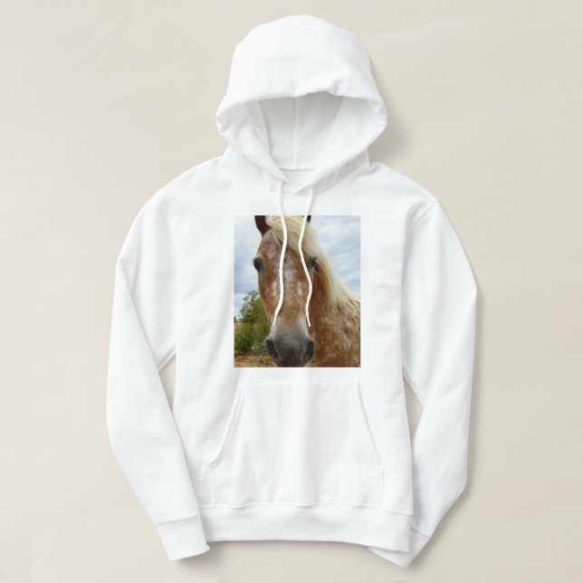 Azúcar El Caballo Appaloosa, Sudadera con Capucha (Diseño del anverso)