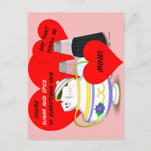 Azúcar y Especias - Arte de Tarjeta de San Valentí