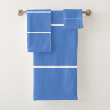 Azul Aciano Blanco Líneas Geométricas