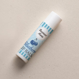 Azul arándano - Etiqueta de bálsamo de labio - Cua