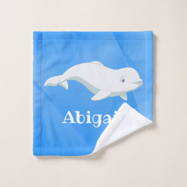 Azul ballena Beluga personalizado, océano Ártico b