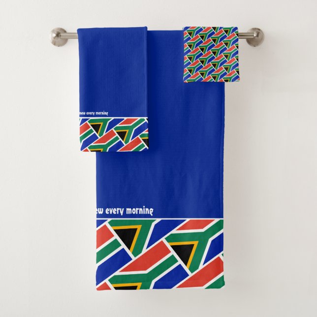 Azul | BANDERA DE SUDÁFRICA (In situ)