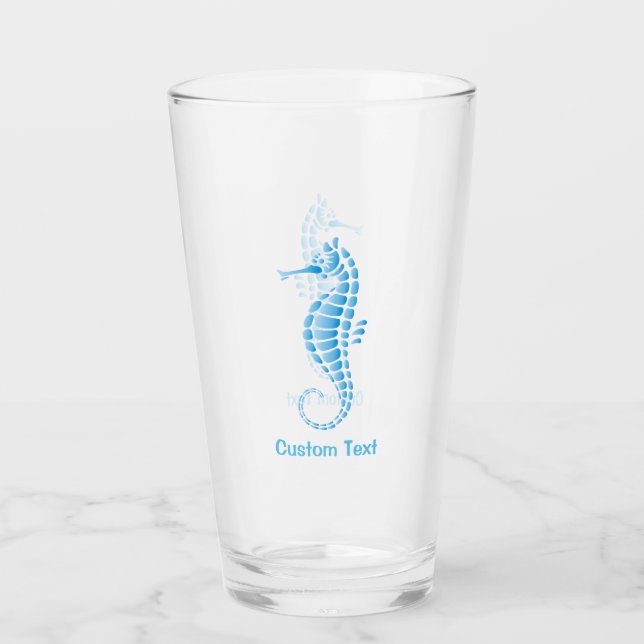 Azul caballito de mar (Anverso)