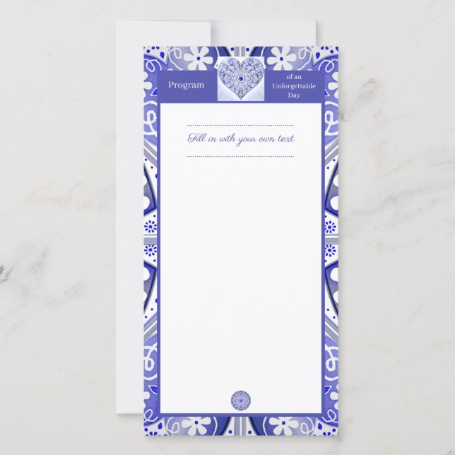 Azul cerámico de Grecia (Anverso)