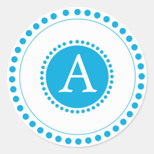 Azul cielo - sellos para sobres personalizados