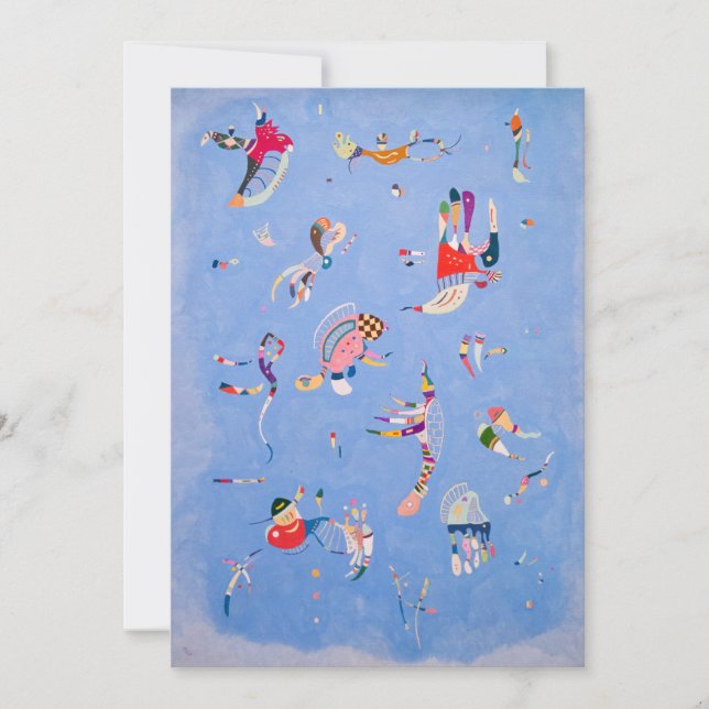 Azul cielo | Wassily Kandinsky (Anverso)