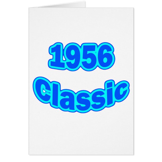 Azul clásico 1956 (Frente)