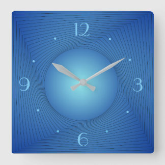 Azul con Centro de Círculo Ligero> Relojes de Coci