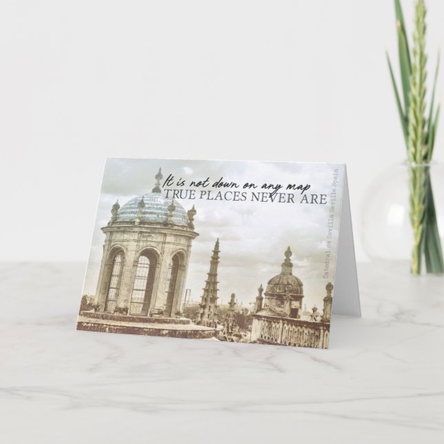 AZUL CONTRA Tarjeta AZUL de Saludo (Anverso)