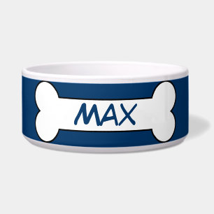 Azul de cerámica personalizado del cuenco del