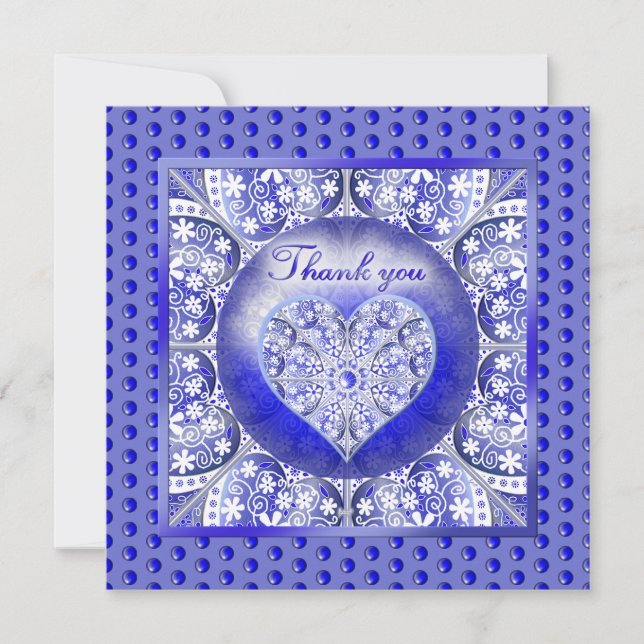 Azul de encaje cerámico de Grecia (Anverso)