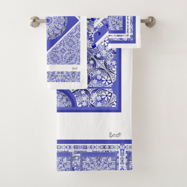 Azul de encaje cerámico de Grecia (In situ)