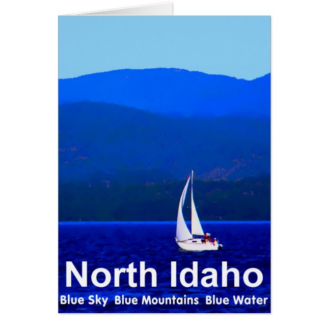 Azul de Idaho del Norte (Frente)