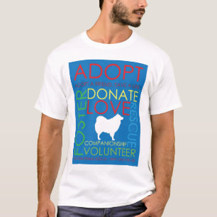 Azul de la camisa del rescate de Eskie