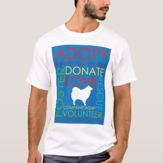 Azul de la camisa del rescate de Eskie