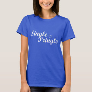 Azul de la camiseta de las mujeres de "solo