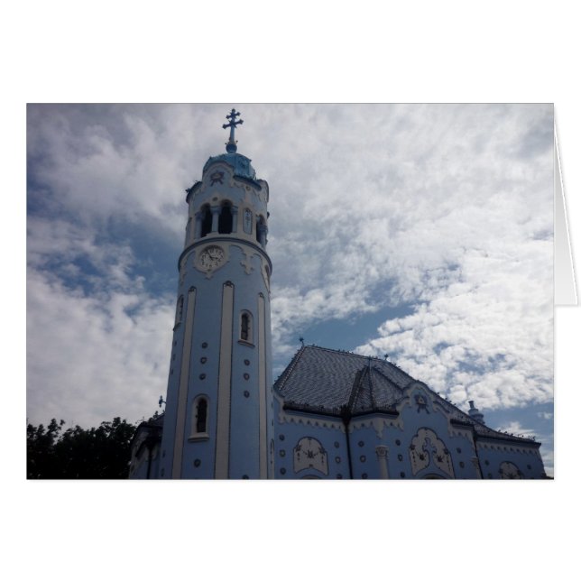 azul de la iglesia de bratislava (Anverso (Horizontal))