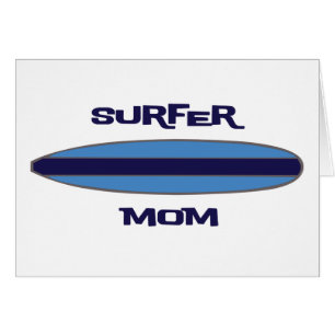 Azul de la mamá de la persona que practica surf