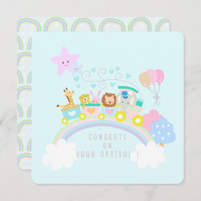 Azul de los animales de entrenamiento (Anverso / Reverso)