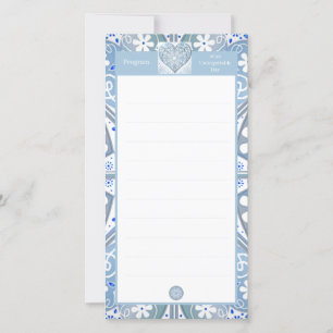 Azul de luz de encaje cerámico