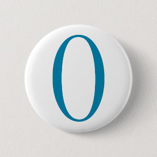 Azul de Obama O - botón
