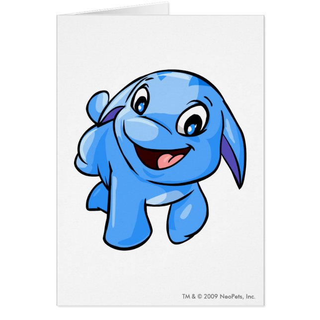 Azul de Poogle (Frente)