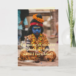 AZUL DE VUELTA - TARJETA DE TRISTEZA