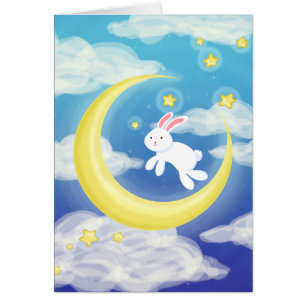 Azul del conejito de la luna