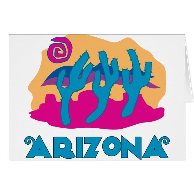 Azul del desierto de Arizona (Anverso (Horizontal))