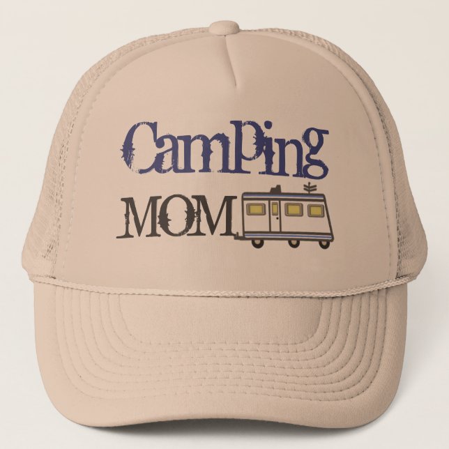 Azul del gorra del camionero del papá del día de (Anverso)