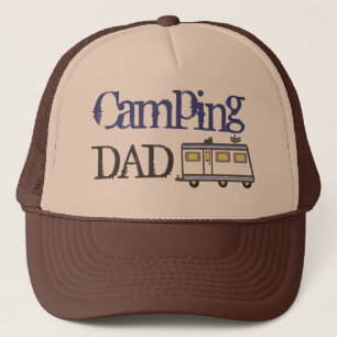 Azul del gorra del camionero del papá del día de