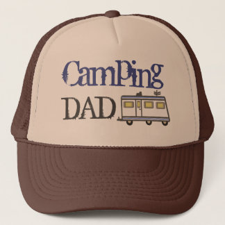 Azul del gorra del camionero del papá del día de