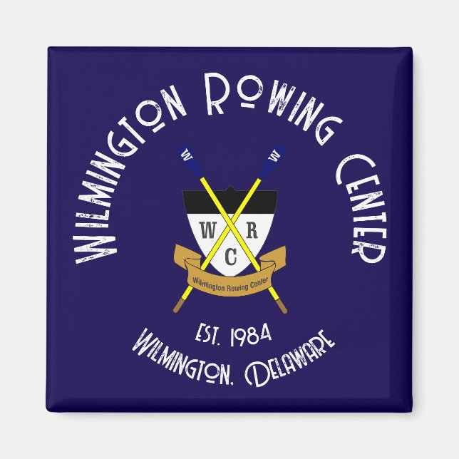 Azul del imán frigorífico WRC - Varias formas (Frente)