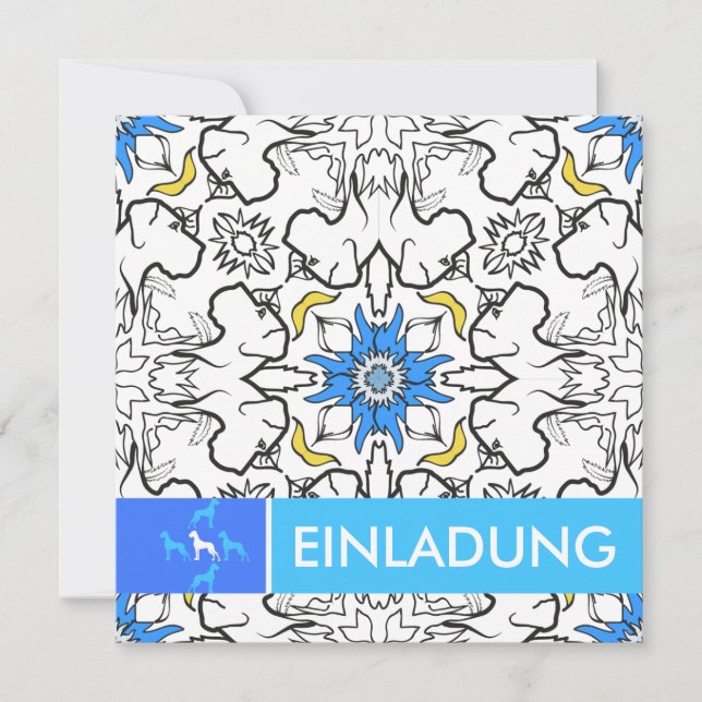 Azul del patrón de dano grande (Anverso)