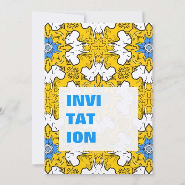 Azul del patrón de dano grande (Anverso)